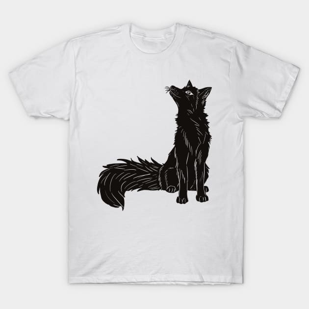 Fox T-Shirt by nasia9toska